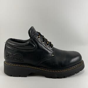 Gordon Jack 90s Y2K Rave Stompers Mens Size 43 US Size 10 Black Leather Platform